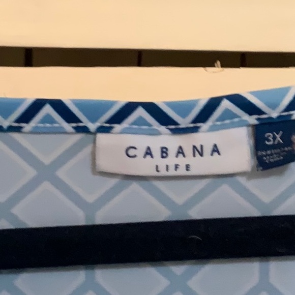 A cabana life dress, size 3X - Picture 3 of 4